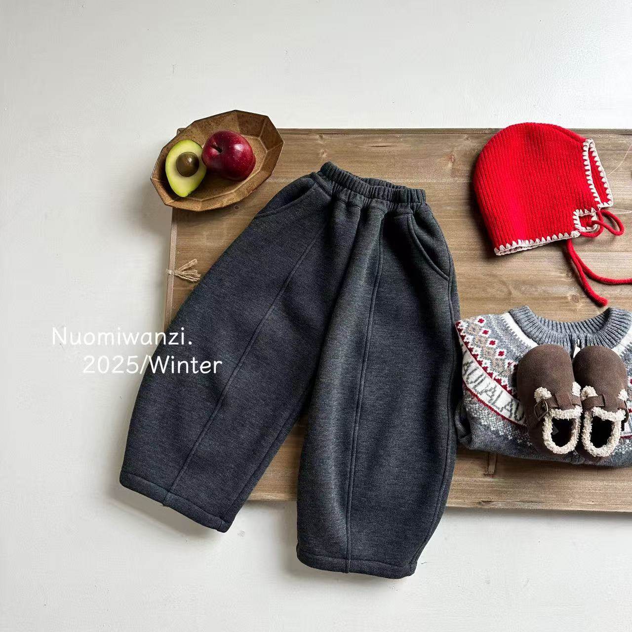 糯米丸子童装女童加绒长裤2025冬款韩版立体剪裁冬日百搭气球裤,童装/婴儿装/亲子装,裤子,淘宝优惠券,粉丝福利购,淘宝优惠卷