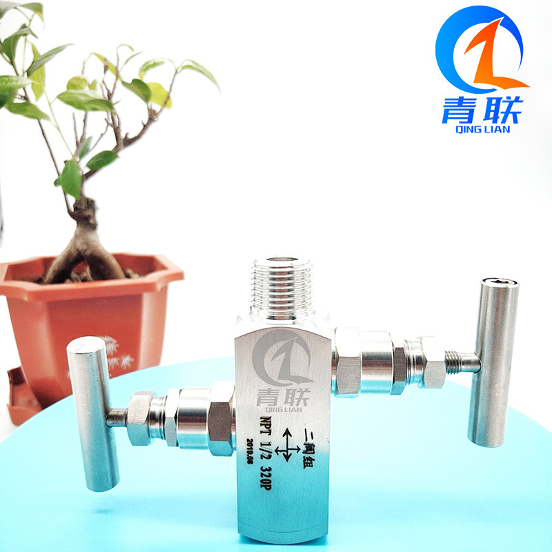 ef-3 截止阀 三阀组304ss-2-ma-nf2 反方向二阀组2npt内外 阀组