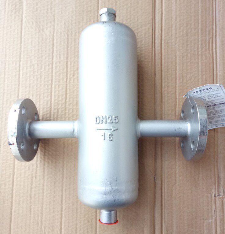 304不锈钢法兰蒸汽锅炉分离器汽水分离器挡板式汽水分离器dn25