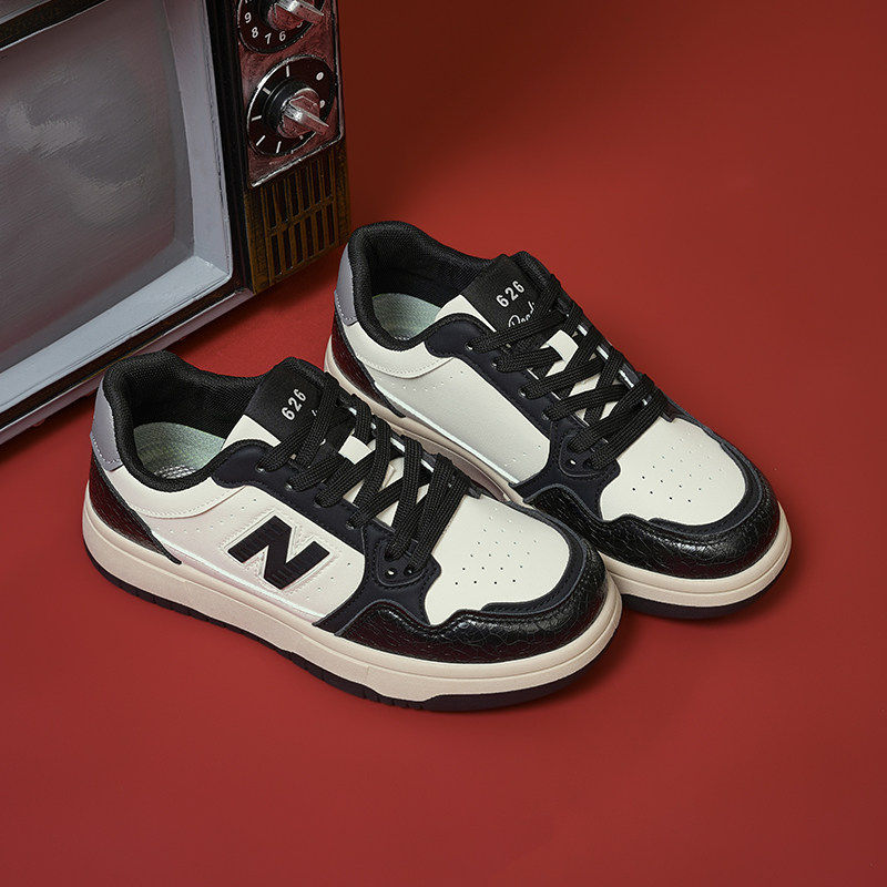 新百伦2026新款百搭小白鞋运动休闲舒适时尚情侣平底轻便耐磨板鞋,运动鞋new,板鞋,淘宝优惠券,粉丝福利购,淘宝优惠卷