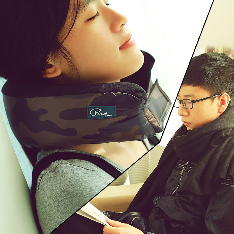 护脖子枕头旅行u型枕午睡毯围脖