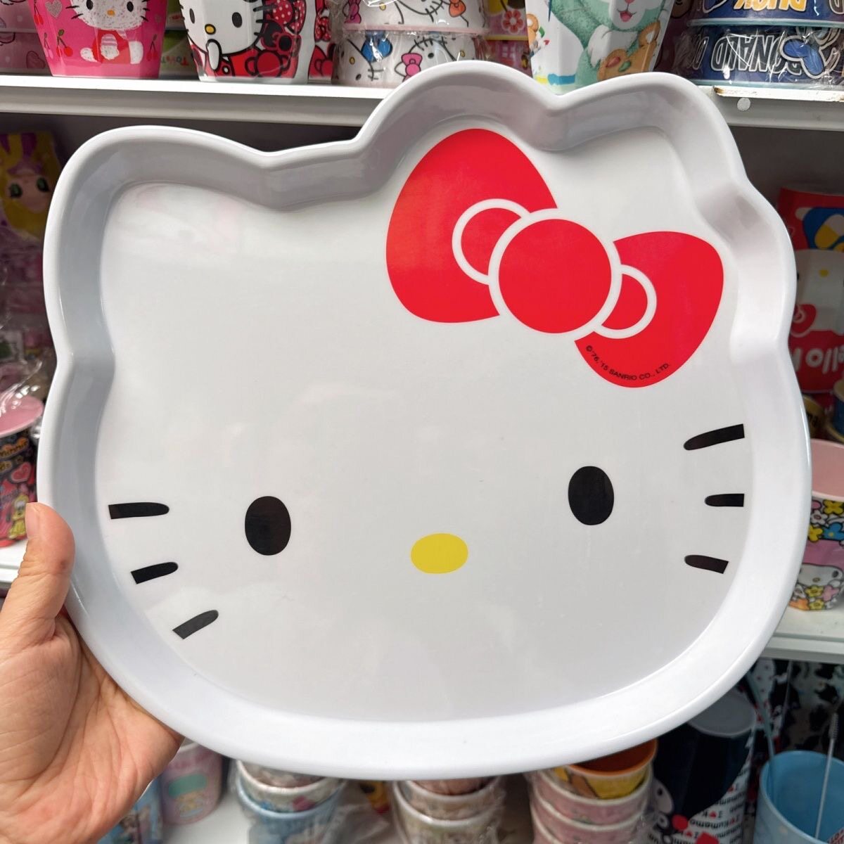 日单尾货猫咪果盘茶盘干果盘餐盘盘