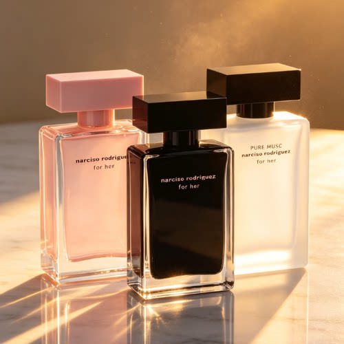 Narciso纳西素她的同名forher黑瓶粉瓶白瓶女士香水30/50/100ml