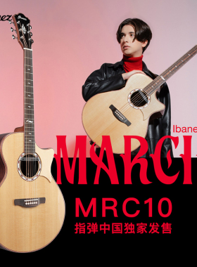 Ibanez爱宾斯依班娜Marcin限量签名款MRC10面单电箱吉他 现货