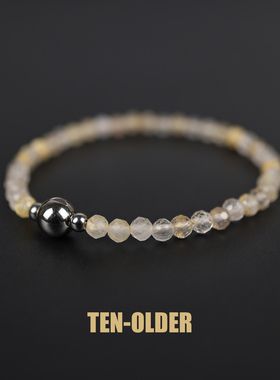 天然金发晶手链女正品