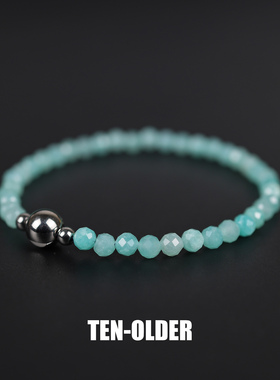 天然天河石手链女冰种