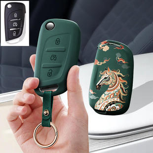 适用江铃新能源小麒麟汽车钥匙套专用EV2遥控包男女保护套壳扣链
