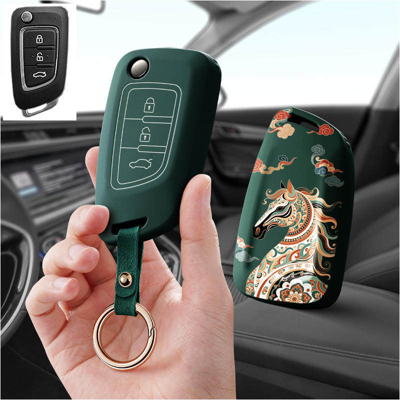 适用东风风神ax7汽车钥匙套e70保护套包壳扣ax4女ax5高级18老款男