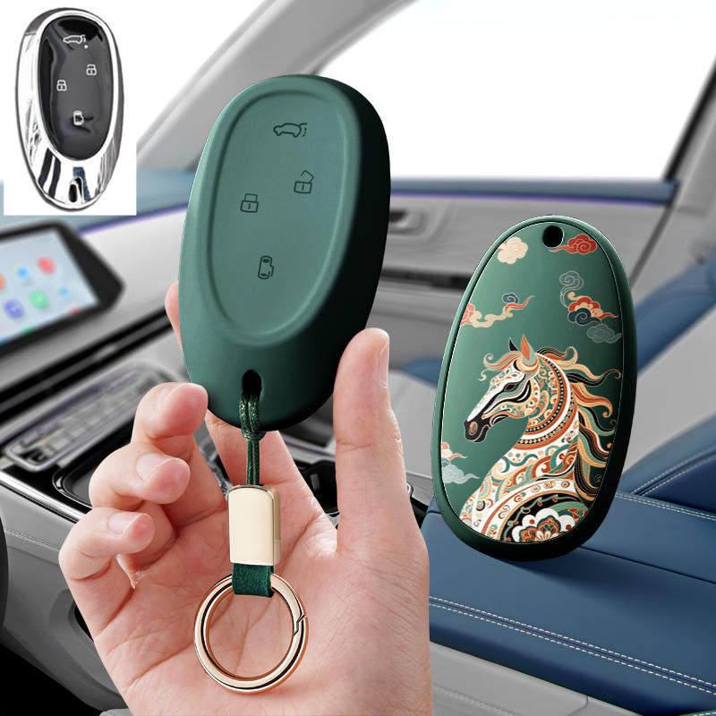 适用江淮瑞风RF8汽车钥匙套phev遥控包保护套壳扣24款专用男女士