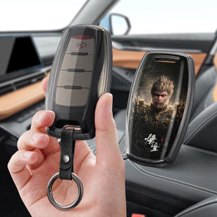 适用哈弗m6欧拉黑猫白猫炮哈佛汽车钥匙套保护套包壳扣女高级专用