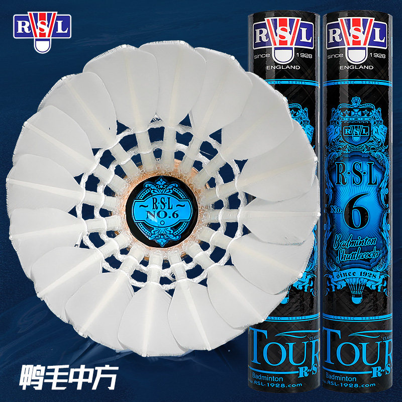 正品rsl亚狮龙6号羽毛球耐打王飞行稳定12只装鸭毛专业训练比赛球,运动/瑜伽/健身/球迷用品,羽毛球,淘宝优惠券,粉丝福利购,淘宝优惠卷