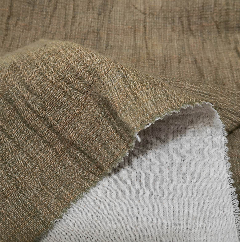 European single Surplus Dyed Skin texture Linen fabrics Thick section Ethnic style double-deck Cotton Gown trousers Apparel fabricsin the Textile fabrics/Accessories/Supporting, Fabric/Cloth category - from Buy2taobao.com to provide professional Taobao agent buy service