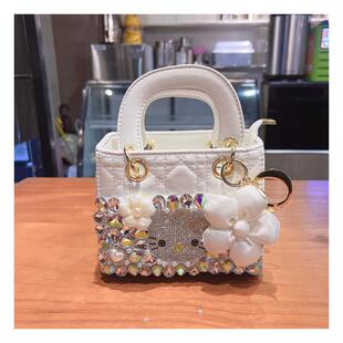 小众高级感猫咪包手提包包女士2025夏季新款单肩斜挎包百搭戴妃包