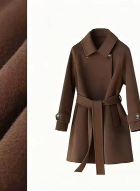 【一一专享】短款羊毛大衣轻奢上衣短款羊毛外套20279