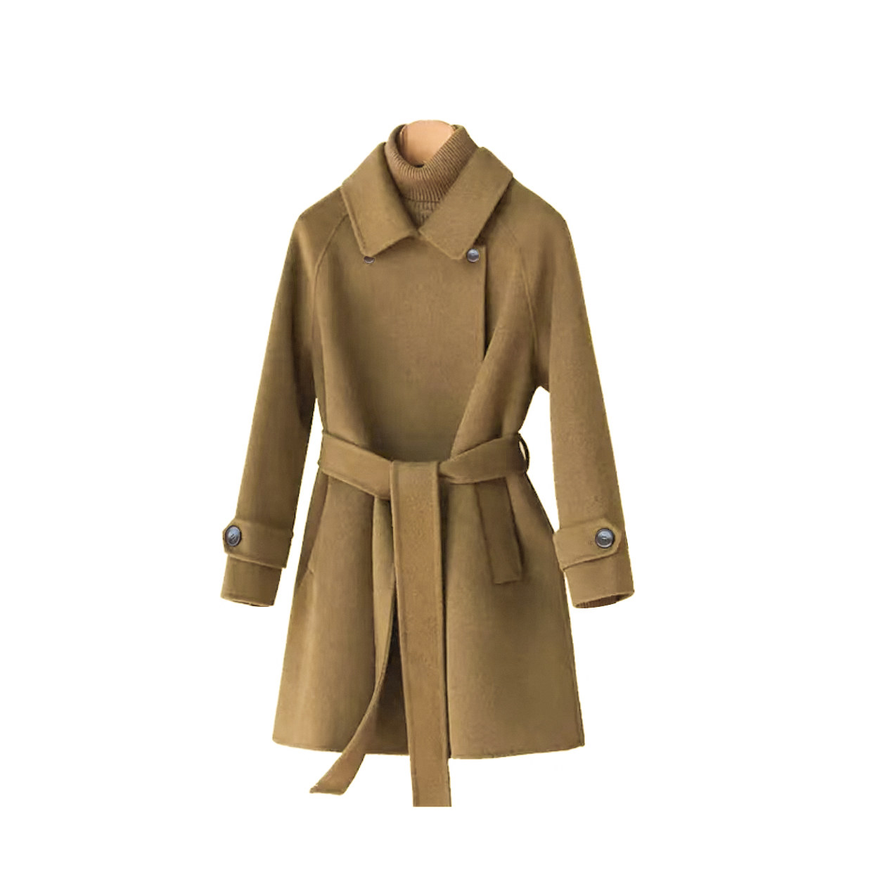 【KAIROS上新.澳.毛】短款羊毛大衣轻奢上衣短款羊毛外套20279,女装/女士精品,毛呢外套,淘宝优惠券,粉丝福利购,淘宝优惠卷