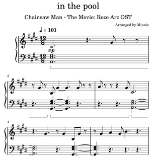 In the pool Chainsaw Man - The Movie: Reze Arc OST