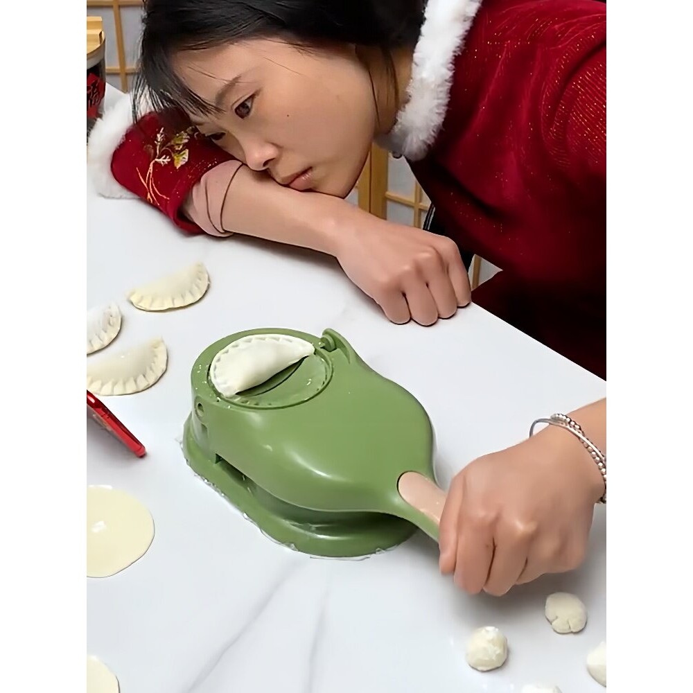 家用包饺子器二合一家用全自动手工压饺子皮懒人包水饺模具压面皮