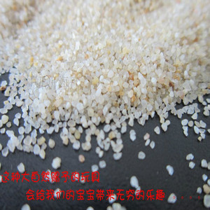 儿童玩具沙子天然粗海沙沙滩乐园沙 大粒沙小孩子玩的安全无毒