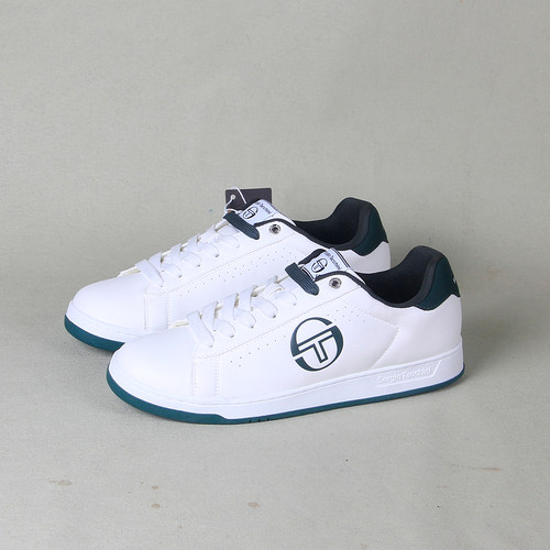 赛德其尼男子小白鞋白色板鞋