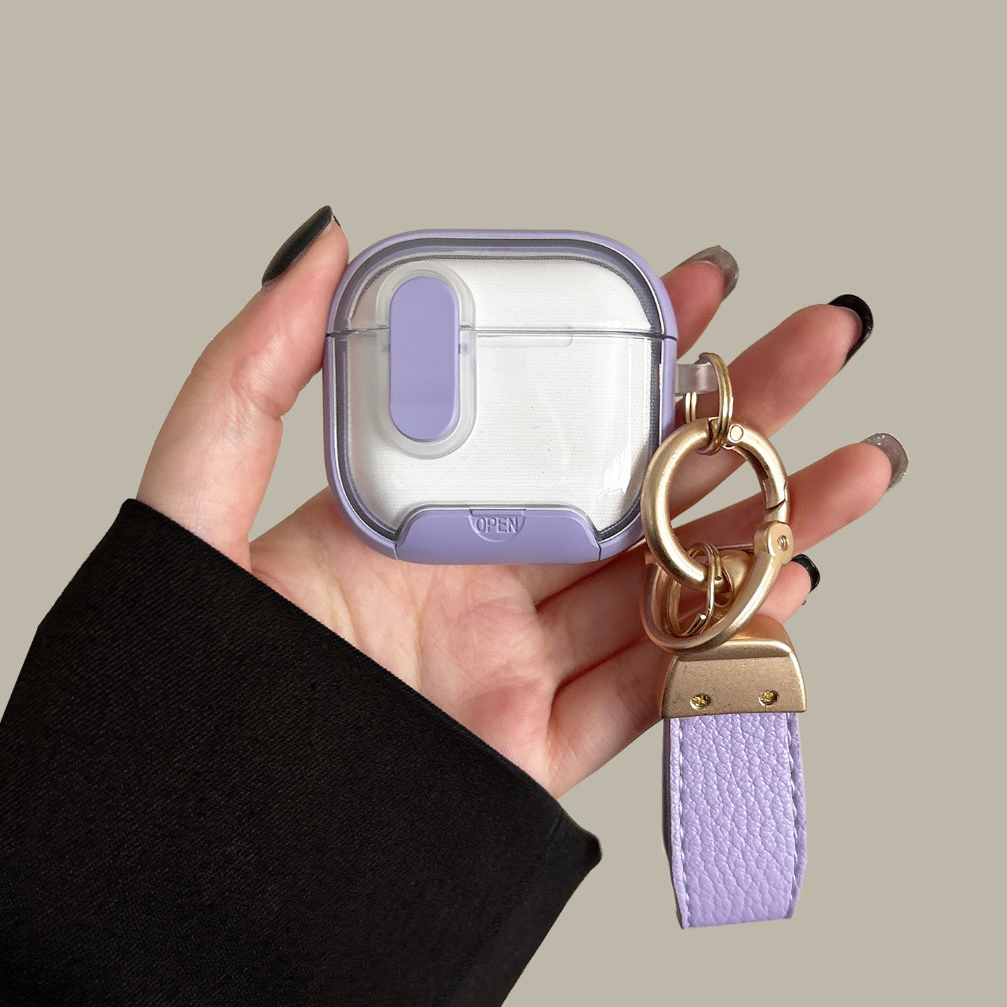 支架磁吸开盖airpods4代保护套