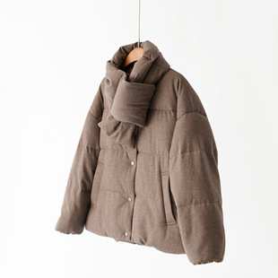 小禾25冬新羊毛牦牛绒混纺90%白鹅绒羽绒服 G上7.5k 商场同款