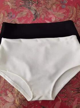 酒吧夜场DS演出服dj女gogo弹力修身中腰包臀黑色打底三角短裤热裤