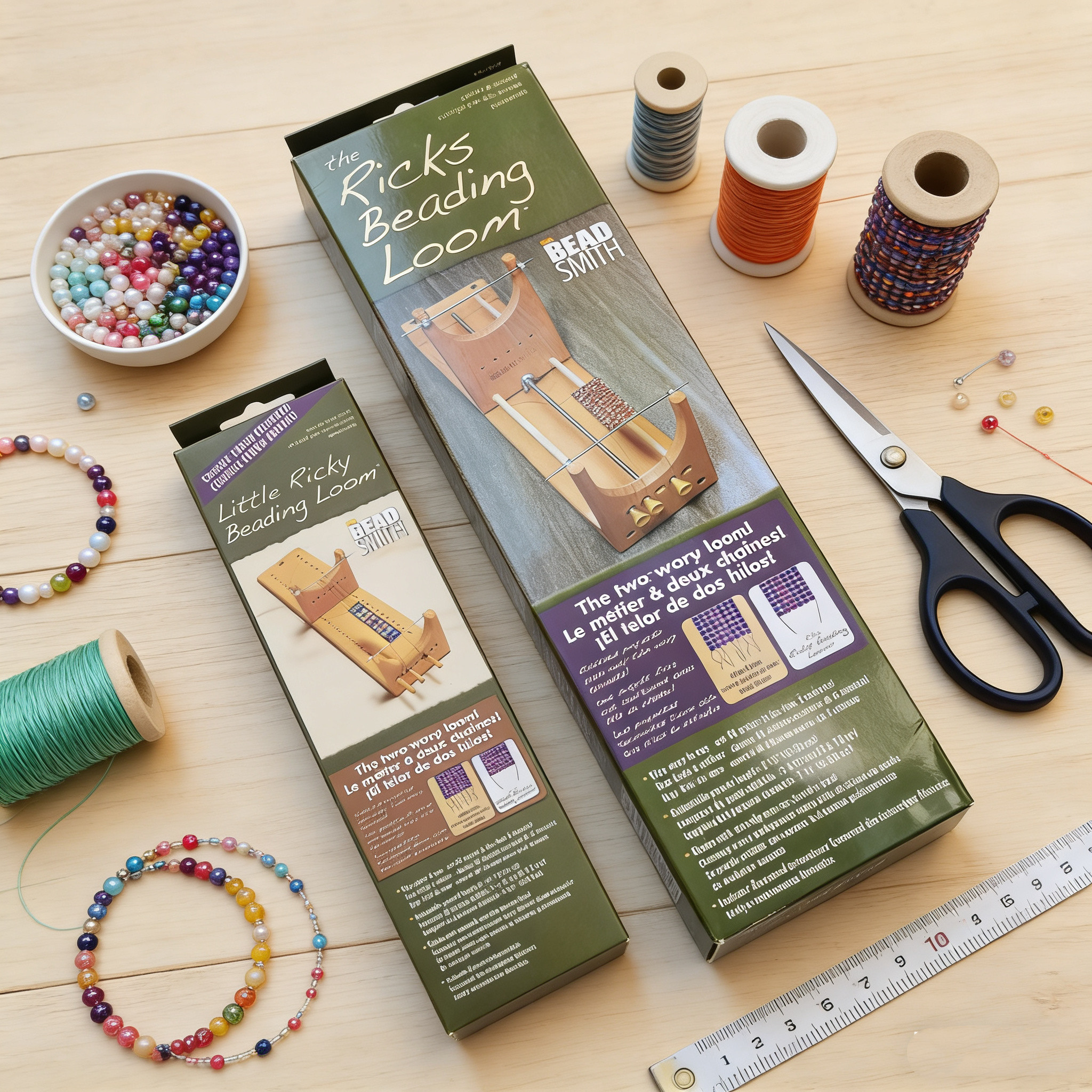 beadsmith美国进口木制织珠机不用抽线织珠神器DIY手工工具