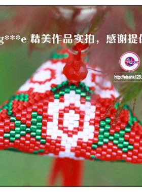 S79一粒沙端午粽子香囊高端定制 原创吊坠包挂手工串珠DIY材料包