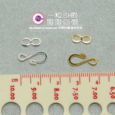 美国搭扣金色收尾绕线手工串珠