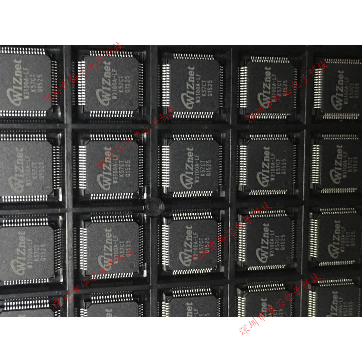 W3100A-LF W3100A QFP64 以太网控制器 全新原装正品 质量保证