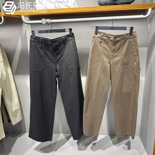 裤 MLB 休闲运动潮流宽松舒适阔腿工装 男女时尚 3AWPV0954 25年秋季