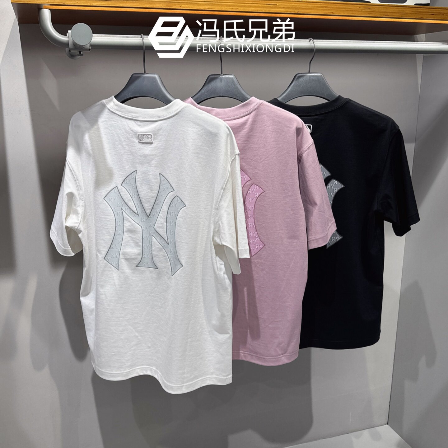 MLB短袖情侣时尚休闲透气纯棉T恤图片