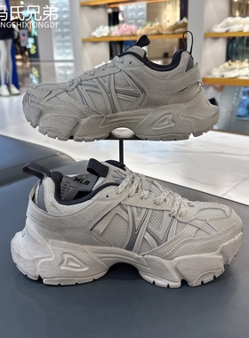 MLB25年秋男女时尚休闲潮流运动厚底增高做旧休闲老爹鞋3ARNP025N