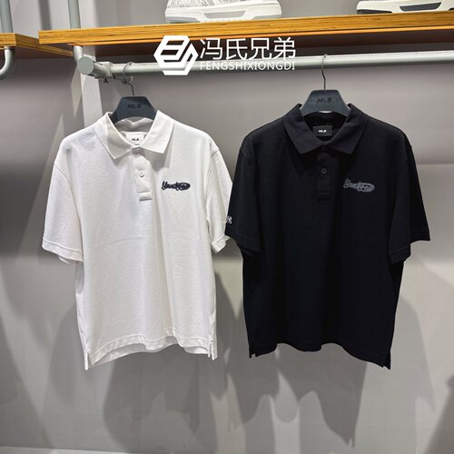 MLB时尚复古休闲简约情侣POLO衫