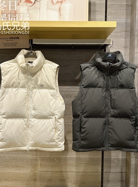 New Balance NB24年冬男女时尚运动加厚保暖鹅绒羽绒马甲NJE42011