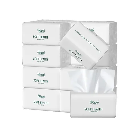 木浆纸抽原生擦手纸实惠装卫生纸巾80包面巾抽纸木浆纸整箱批