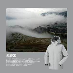 抖音直播热卖2025新款鸟家同款山系户外防水防风冲锋衣JK2599-P60图片