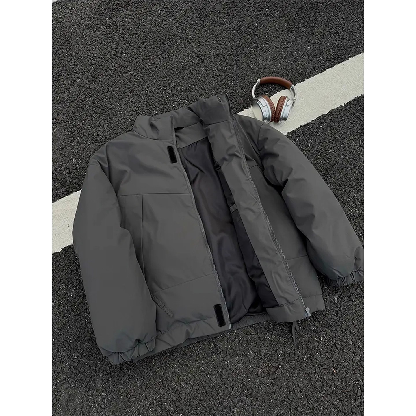 网图2025冬季男女休闲加厚立领飞行棉服MY258808-P75,男装棉衣,星座418-2