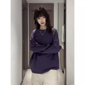 网图现货 2026春季新款弹力速干哈苏线迪桑棉长袖HT2528-特P28图片