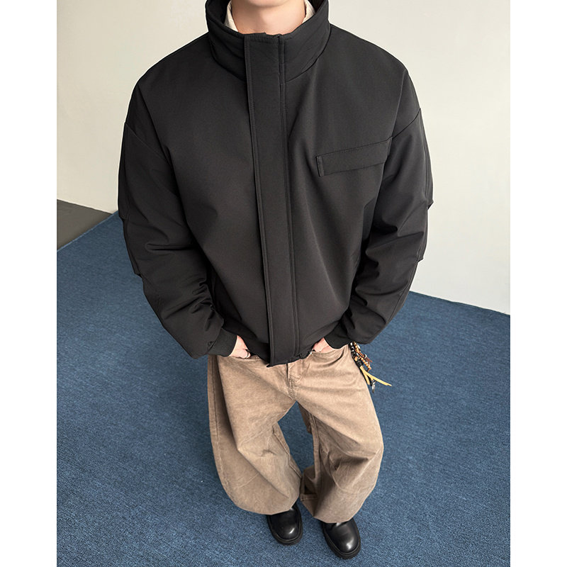 2025冬季新款立领工装加厚棉服MY258833-特P80,男装棉衣,星座418-2