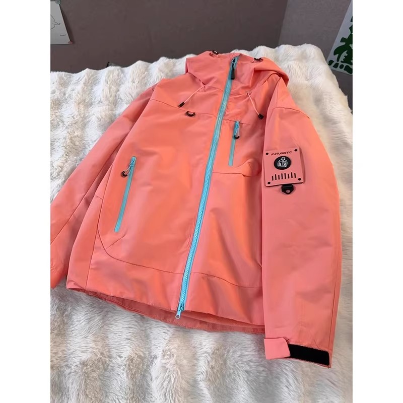 现货网图冬季加厚男女情侣款三合一摇粒绒冲锋衣M25868-特P100,男装夹克,星座418-2