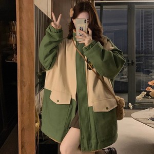 冬季两面穿羊羔毛加厚棉衣MY24991-特P100图片