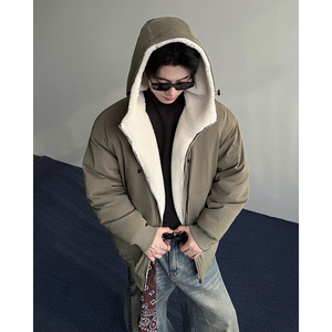 现货 MY258854-特P85 冬季美式复古座山雕连帽棉服，男装棉衣，星座418-2