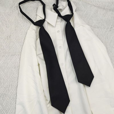 良呔亚光的不掉色不用打领带结