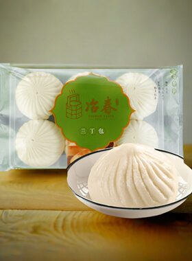 扬州特产冶春包子三丁包鲜嫩味醇