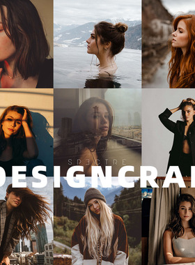 Lightroom预设Spectre温暖氛围自然肤色室内肖像LUTs摄影LR滤镜PS