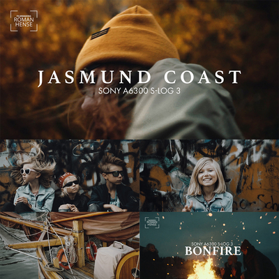 视频调色油管博主人像摄影slog3索尼a6300达芬奇LUTS滤镜PR/FCPX