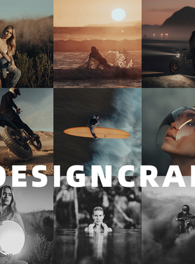 大师级Lightroom预设电影风格美学复古胶片黑白户外摄影LR滤镜PS