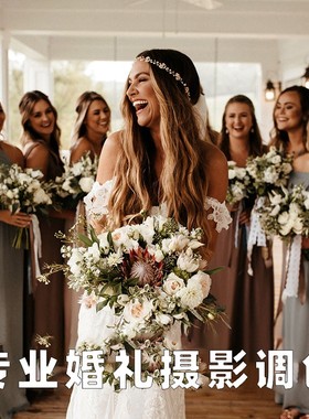 LR预设-专业婚礼摄影师浪漫温暖色调海滩人像风景网红调色PS滤镜