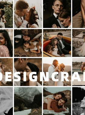 Lightroom预设复古温暖棕色咖啡色调柔和肤色人像摄影LR滤镜PS